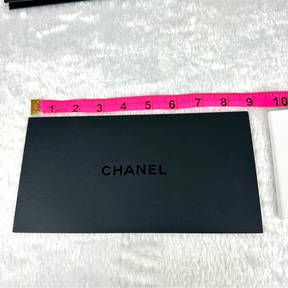 CHANEL Authentic White Mini Card and Black Envelopes FIVE SETS TOTAL - Picture 6 of 9